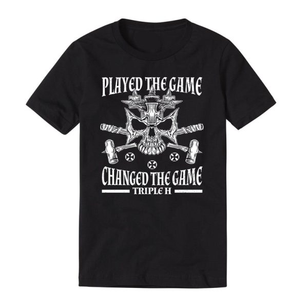 Polera Triple H Played The Game Changed the game 