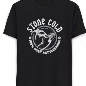 Polera Stone Cold "100% Pure Rattlesnake"