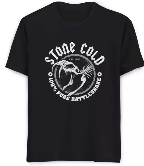 Polera Stone Cold "100% Pure Rattlesnake"