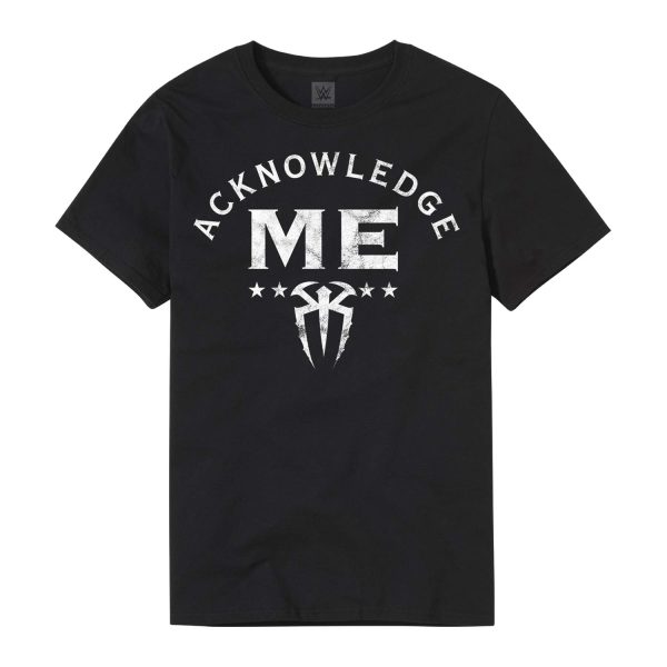 Polera Roman Reigns "Acknowledge me"