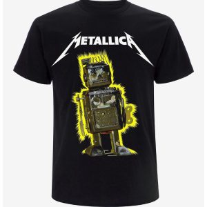 Polera Metallica 72 Seasons Burnt Robot