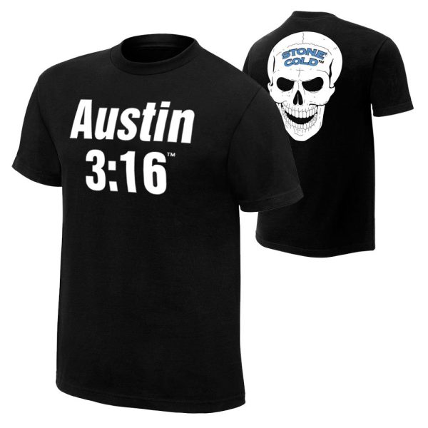 Polera Stone Cold "Austin 3:16"