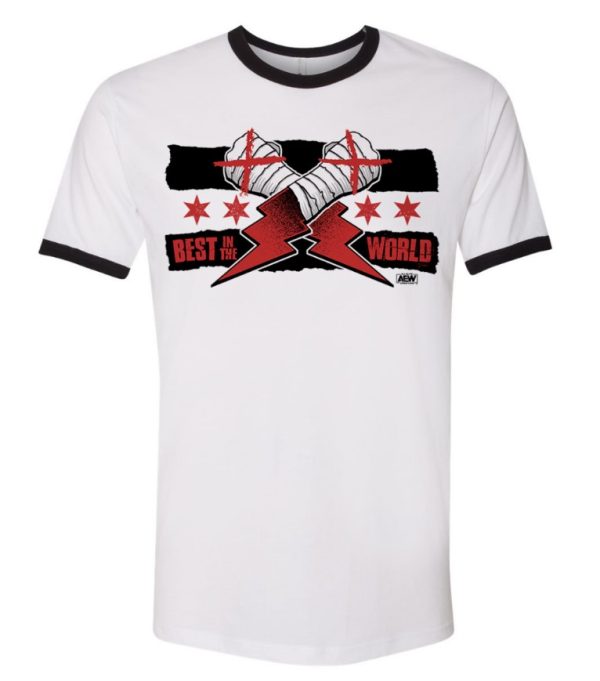 Polera CM Punk "Best in the World" 2021 - Versión Chicago