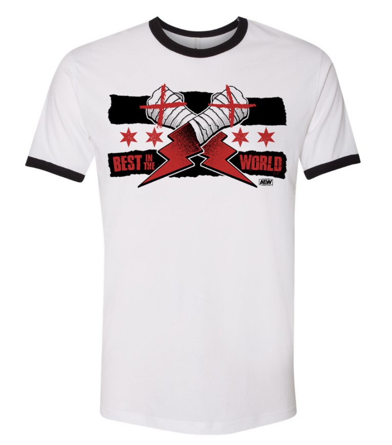 Polera CM Punk "Best in the World" 2021 - Versión Chicago