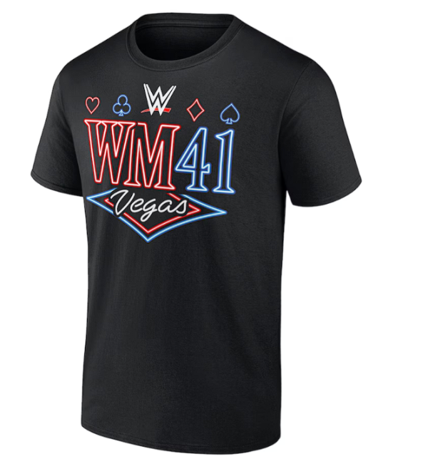 Polera WWE WrestleMania 41 Neon Light