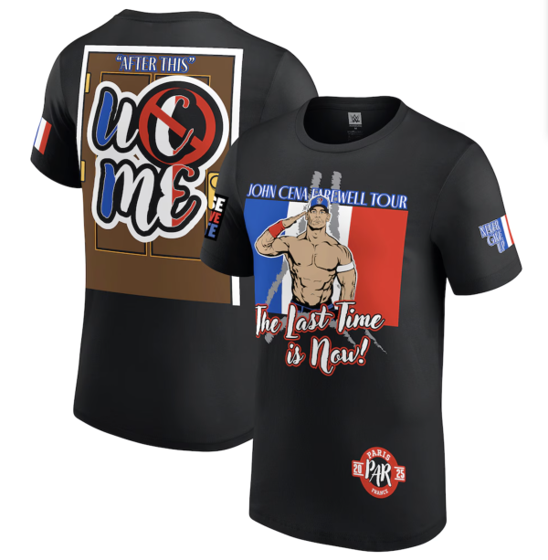 Polera WWE John Cena Farewell Tour 2025 Lyon
