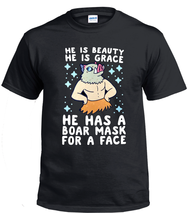 Polera Demon Slayer "Inosuke"