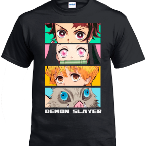 Polera Demon Slayer "Faces"