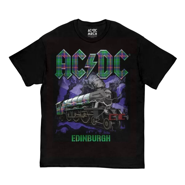 Polera AC/DC Edinburgh PWR UP Event