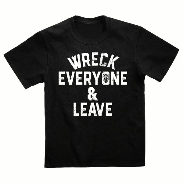 Polera Roman Reigns Wreck Everyone and Leave