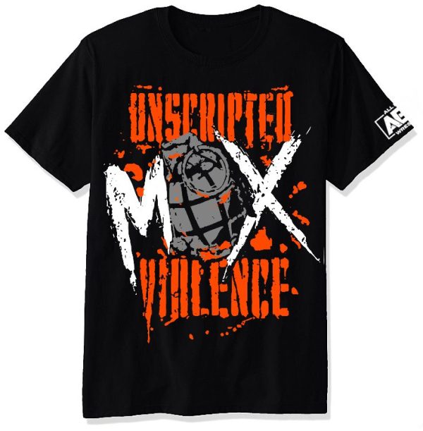 Polera AEW Jon Moxley "Unscripted MOX Violence"