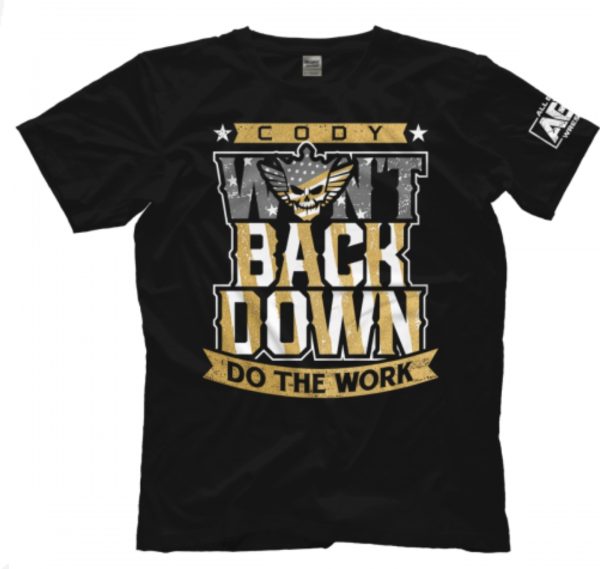 Polera Cody "Won't Back Down"