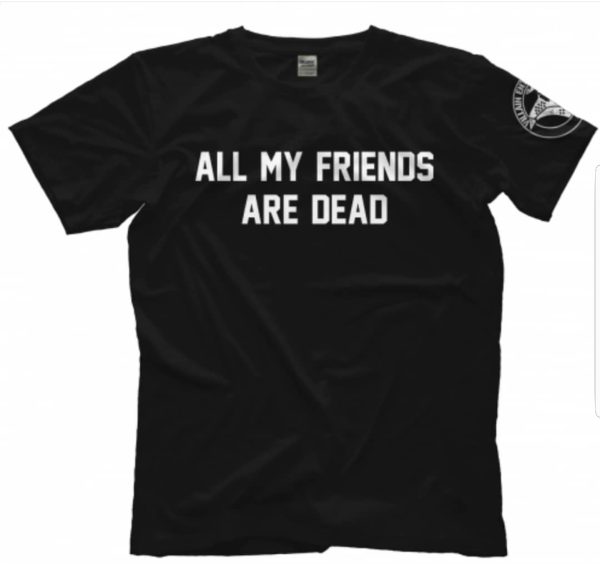 Polera Marty Scurll "All my Friends are DEAD"