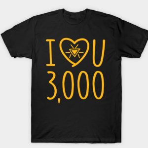 Polera Avengers EndGame "I Love u 3000"