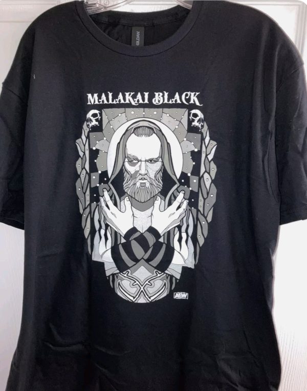 Polera Malakai Black AEW Crate exclusiva