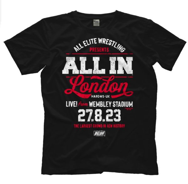 Polera AEW ALL IN - Stadium