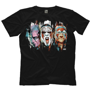 Polera AEW War Paint CM Punk x Sting x Darbin Allin