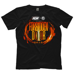 Polera AEW NJPW FORBIDDEN DOOR
