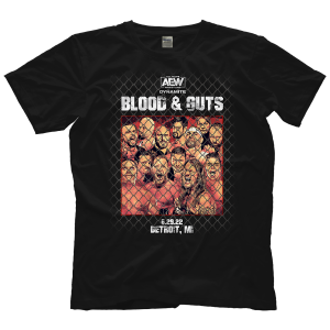 Polera AEW Blood and Guts 2022 Event