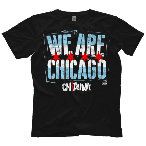 Polera CM Punk We are Chicago