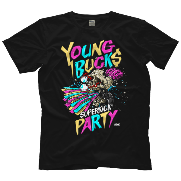 Polera Young Bucks - Skull Kick