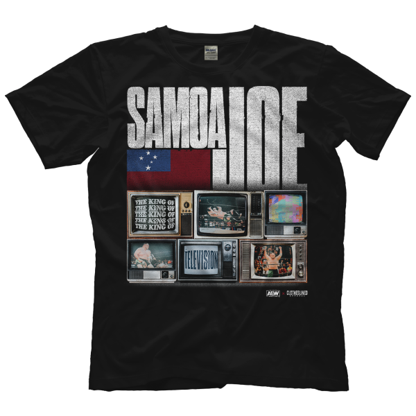 Polera Samoa Joe - The King of Television