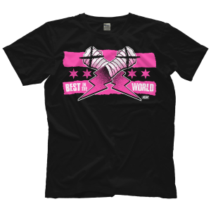 Polera CM Punk Best in the World Pink