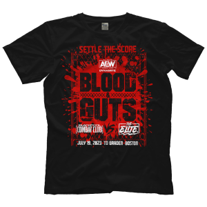 Polera AEW Blood and Guts 2023 Event