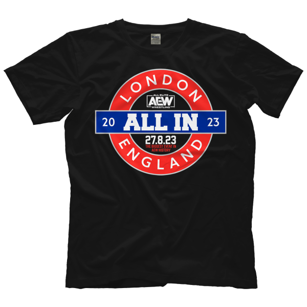 Polera AEW ALL IN - Locomotion