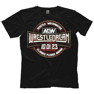 Polera AEW WrestleDream 2023 Event T-Shirt
