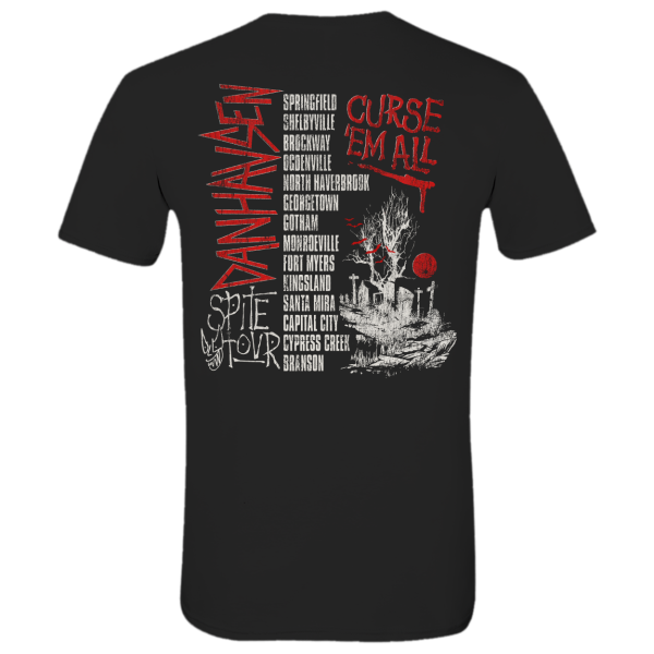 Polera DANHAUSEN - SPITE TOUR (DOUBLE-SIDED) - Imagen 2