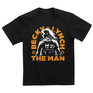 Polera Becky Lynch " The Man Katakana"