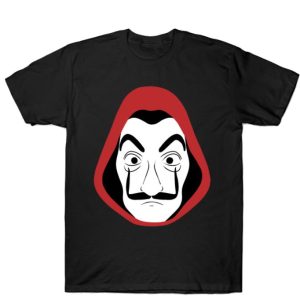 Polera La casa de papel "Máscara"