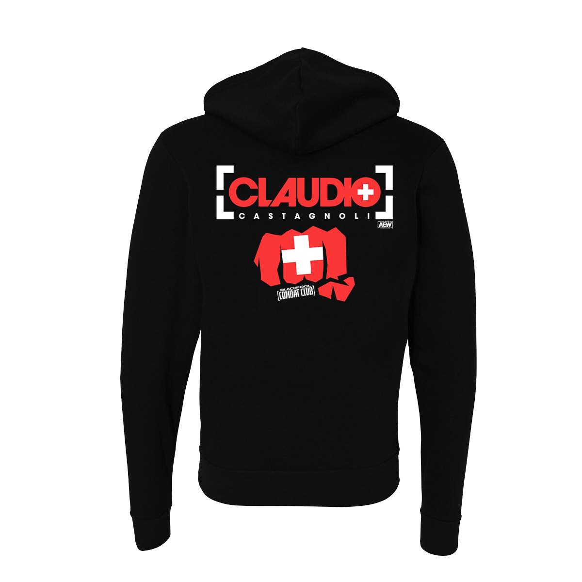 Polerón Claudio Castagnoli - CLAUDIO Zip Hoodie (Double-Sided) - Imagen 2