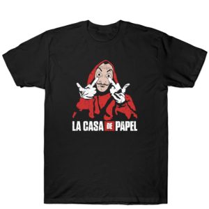 Polera La casa de papel "Fuck you"