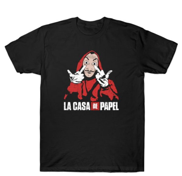 Polera La casa de papel "Fuck you"