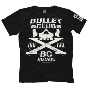 Polera BULLET CLUB - BC DECADE