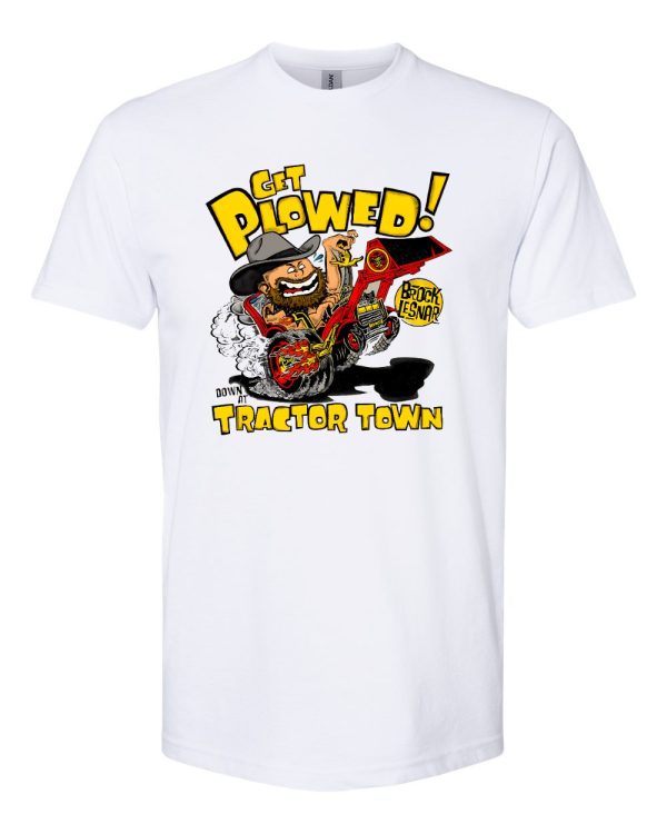 Polera Men's Tan Brock Lesnar Tractor