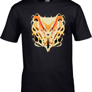 Polera Naruto Shippuden - Naruto Kurama Form Anime