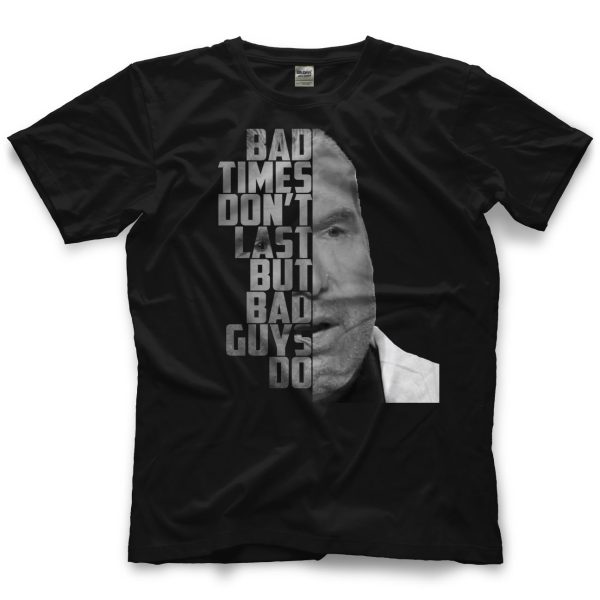 Polera Scott Hall "BAD GUYS DO"