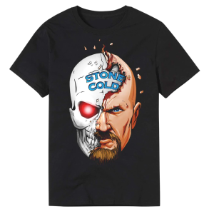 Polera Stone Cold Steve Austin "Half Skull"