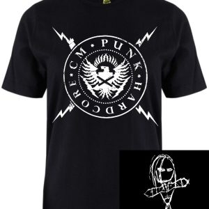 Polera CM Punk "Seal of Hardcore"