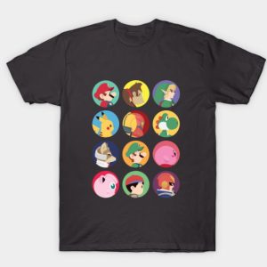 Polera Super Smash Bothers
