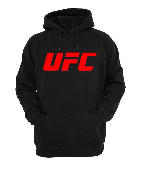 Polerón UFC Logo Rojo