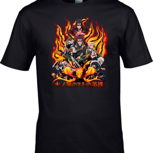 Polera Naruto Shippuden - 7 Hokage