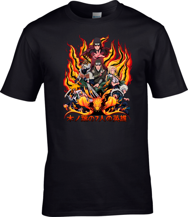 Polera Naruto Shippuden - 7 Hokage