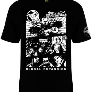 Polera Villain Enterprises "Global Expansion"