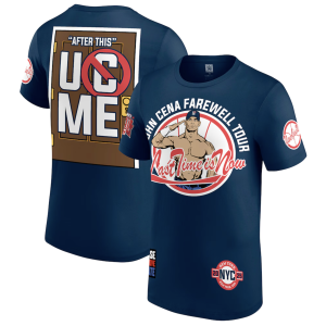 Polera John Cena Farewell Tour 2025 NYC