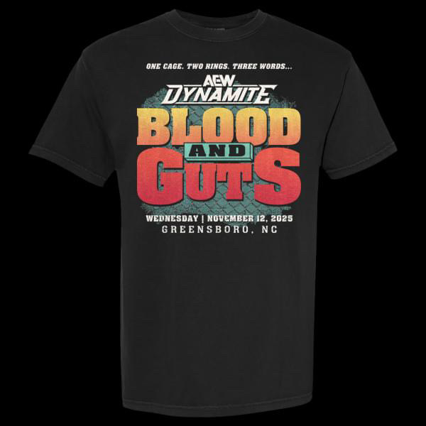 Polera AEW Blood and Guts 2025