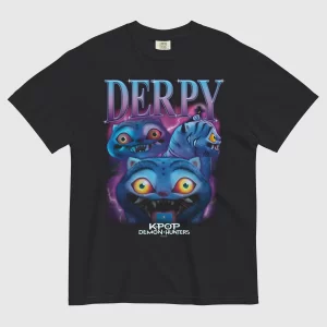 Polera KPop Demon Hunters Derpy Tiger Heartthrob